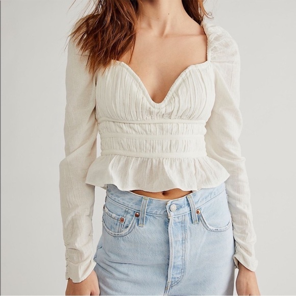 Free People Tops - Free People Chloe Top Size Large